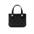 Beach Escape EVA Tote Bag in Black - Mini - Koda Store - Free Shipping