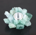 Natural Crystal Cluster Reiki Tealight Candle Holder Shop name
