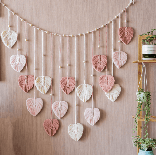 Boho Macrame Leaf Garland - Koda Fashion & Decor - Free Shipping