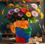Man of Many Colours Fauvism Vase Shop name