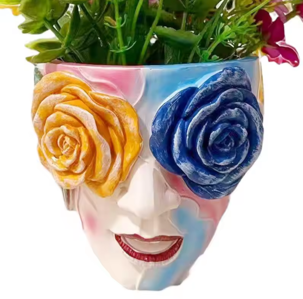 Quirky Rose Eyes Succulent Planter Pot Shop name