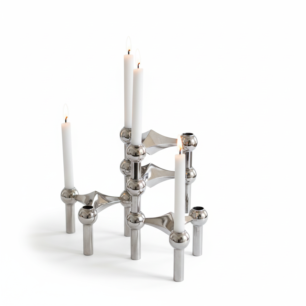 Lattice Luminaire Stackable Candle Holder