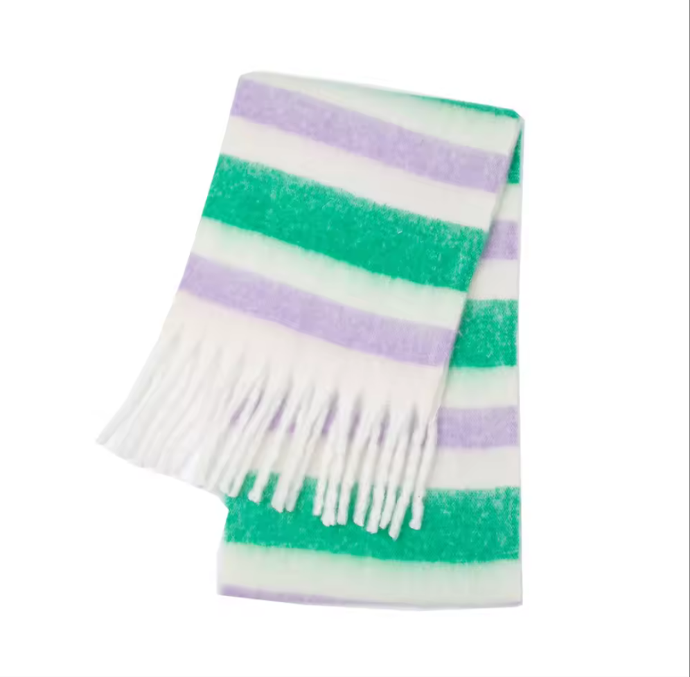 Winter Plaid Pashmina Scarf Shop name