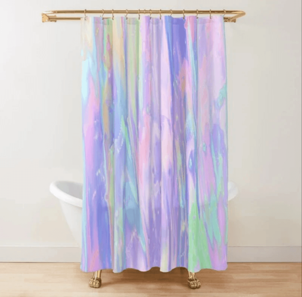 Iridescent Shower Curtain - Koda Fashion & Decor - Free Shipping
