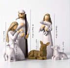 Resin Nativity Set - 6 Pieces - Koda Fashion & Decor - Free Shipping