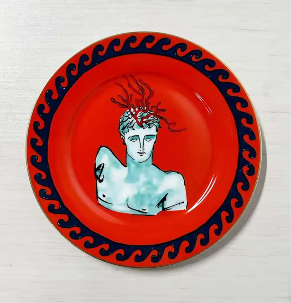 Neptune Saucer | Cultivated Charm For Your Closet & Crib | Free Global Shipping & 30 Day Returns | Women's apparel, jewellery, bags, eclectic home decor & gifting | Checkout Securely with Afterpay & PayPal.