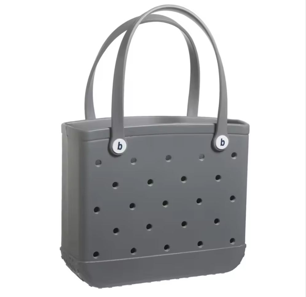 Premium Waterproof EVA Beach Tote Bag - Medium Koda Tote Bag- Fogg Grey - Koda Store