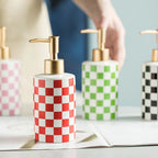 Checkerboard Soap Dispenser