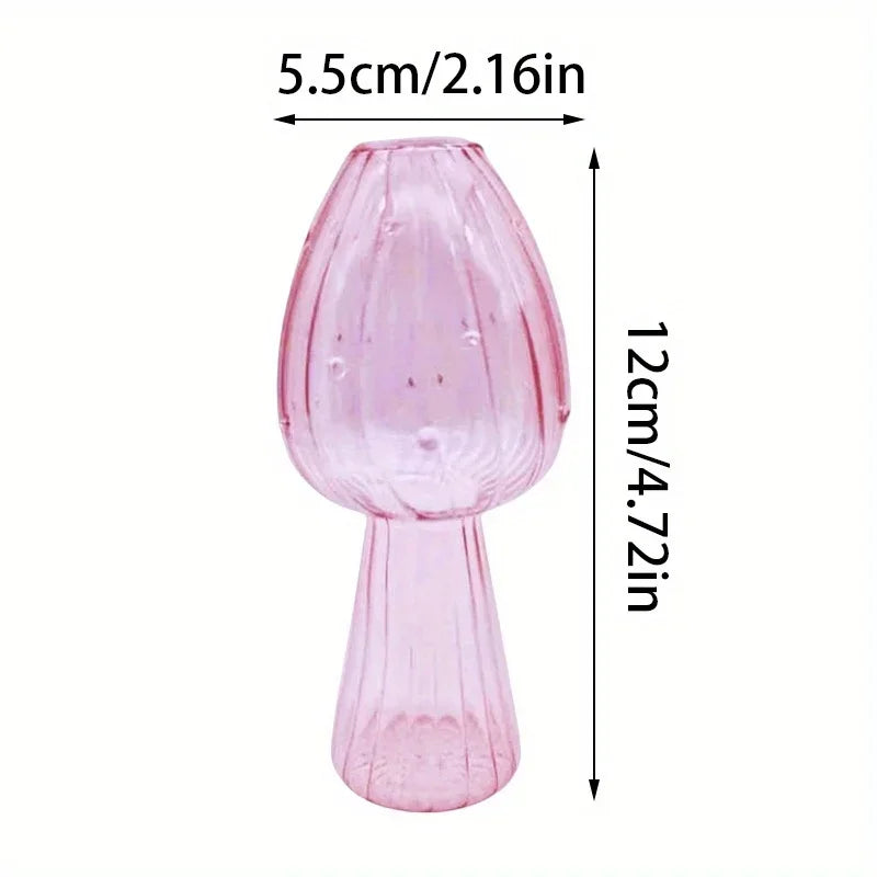Fairy Mushroom Coloured Glass Vase - Koda Store - Free Shipping