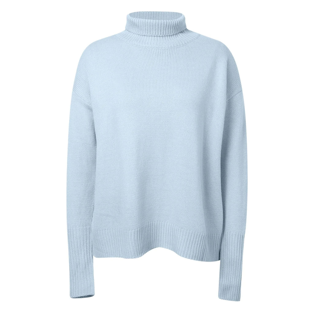 Lima Oversized Knit Turtleneck Sweater