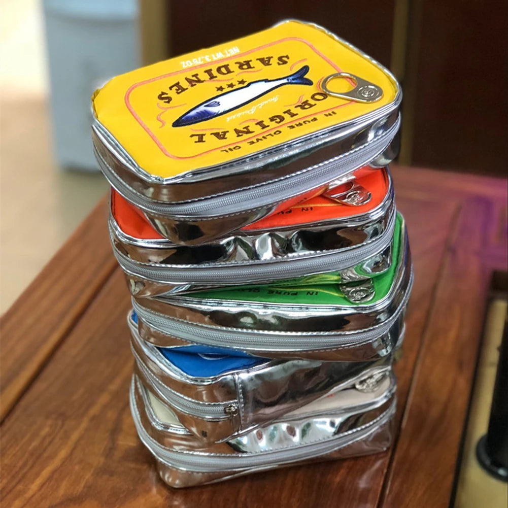 Canned Sardines Novelty Cosmetics Bag Shop name