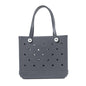 Fogg Grey Waterproof EVA Beach Bag - Medium