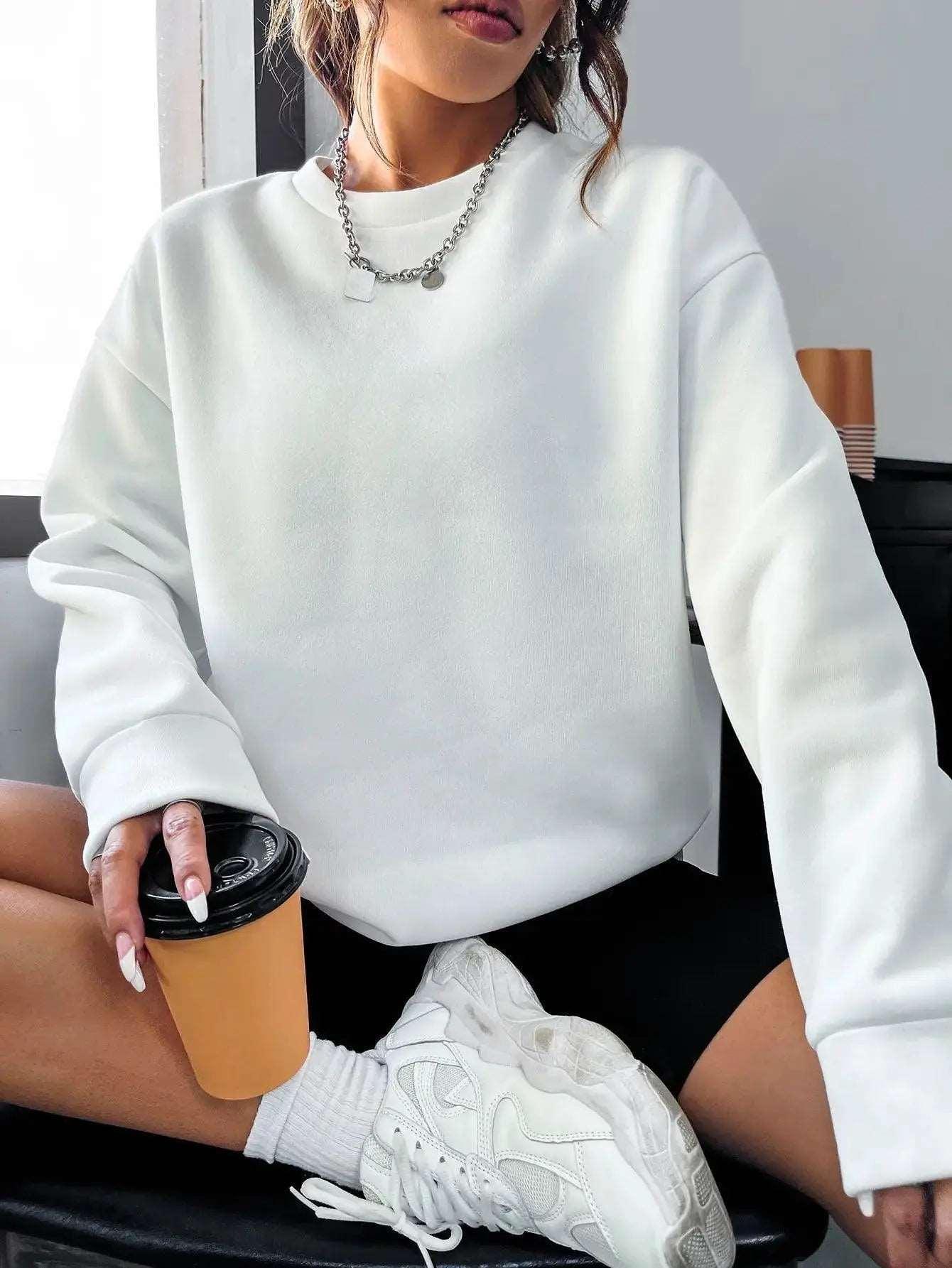 Everything Will Be Okay Printed Crew Neck Jumper.