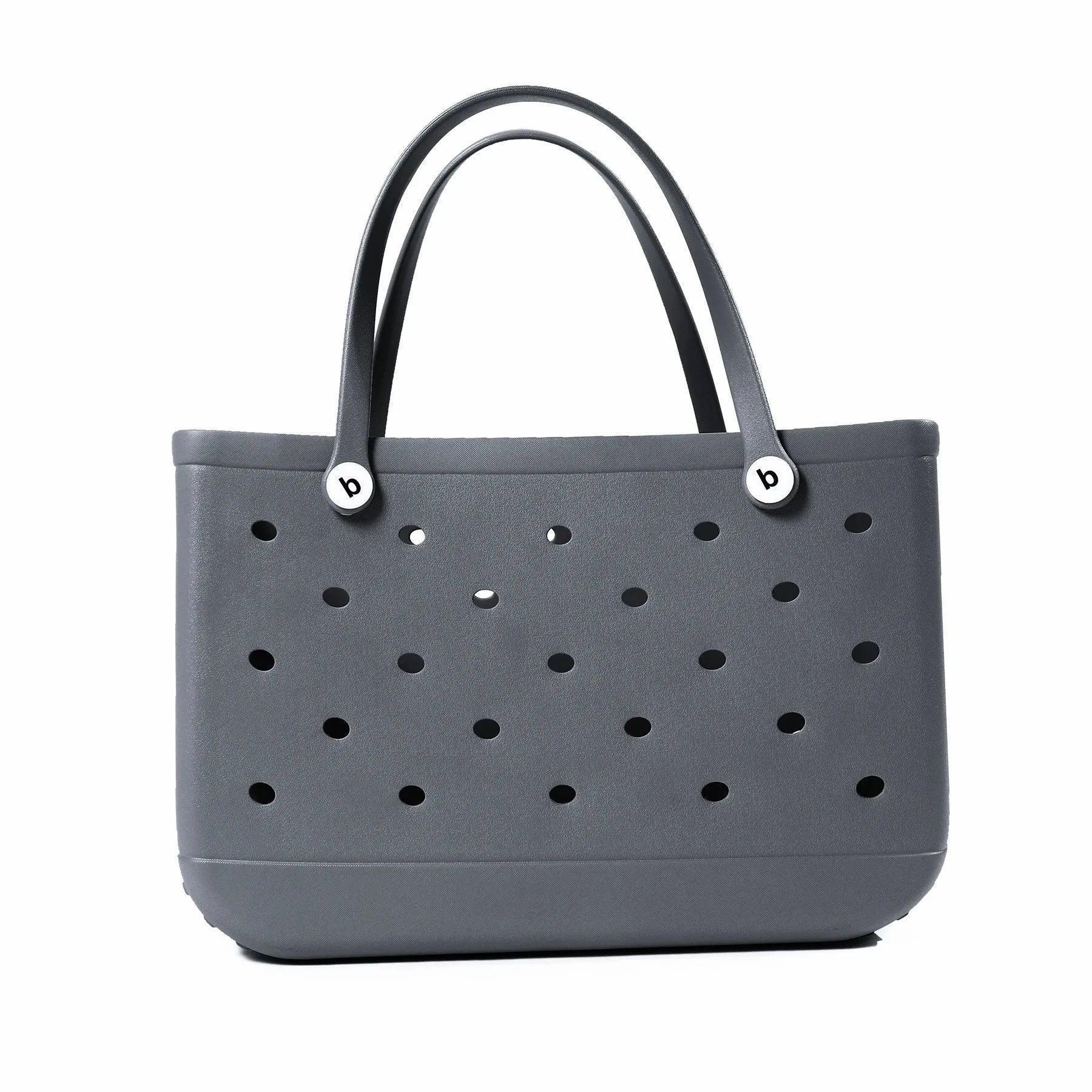 Beach Escape EVA Tote Bag in Fogg Grey - Extra Large - Koda Store - Free Shipping