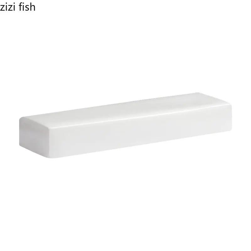 Luxury Cubic Prism Slab Ceramic Serving Plate