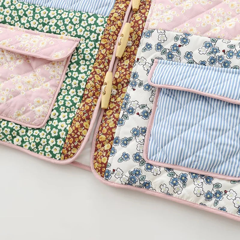Floral Patchwork Patterned Coat Shop name