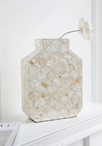 French Shell Vase Handmade Living Room Flower Planter Artistic Decorative Ornaments on The Entrance Countertop Home Accessories - Koda Store - Free Shipping