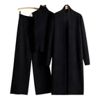 Knitted Three Piece Set- Cardigan, Top & Pants - Koda Fashion & Decor - Free Shipping