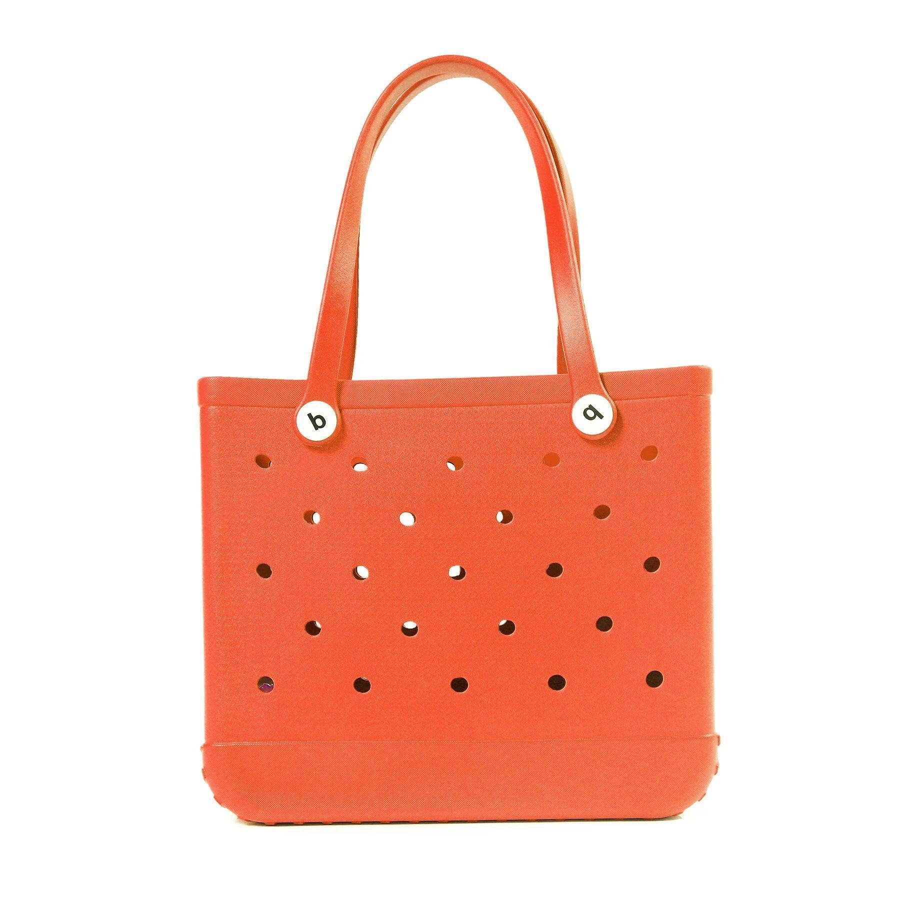 Orange Waterproof EVA Beach Bag - Medium