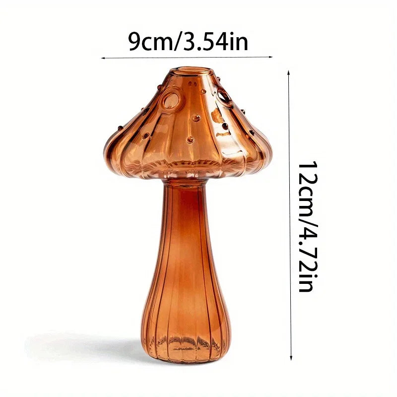 Fairy Mushroom Coloured Glass Vase - Koda Store - Free Shipping