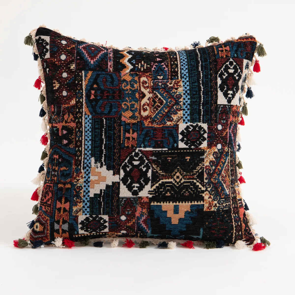 Moroccan Tribute Square Jacquard Cushion Cover 45x45cm