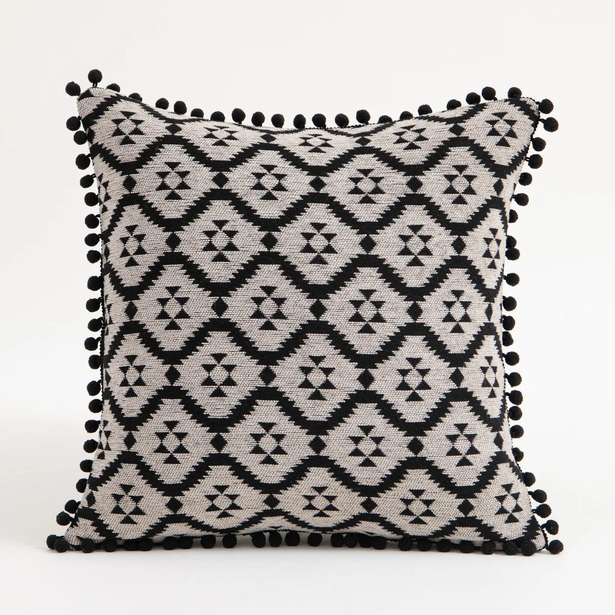 Moroccan Tribute Square Jacquard Cushion Cover 45x45cm