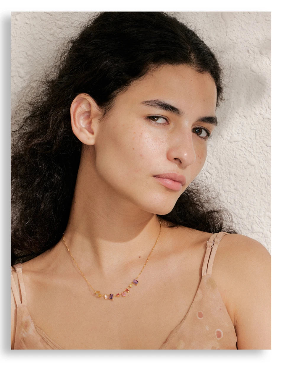 18K PVD Gold Plated Cubic Zirconia Multi-Gemstone Necklace - Koda Lifestyle Boutique | Shop Fashion, Homewares & Gifting Australia - Free Shipping