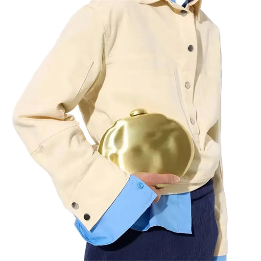 Female Gold Meteorite Shape Iron Clutch Bag Party Cocktail Holiday Personality Occasion Evening Bride Wedding Handbag And Purse - Koda Store - Free Shipping