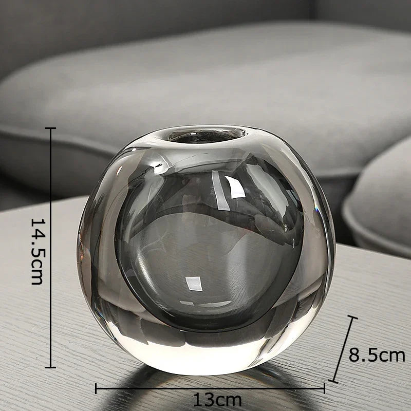 Glass Gradient Bubble Vase