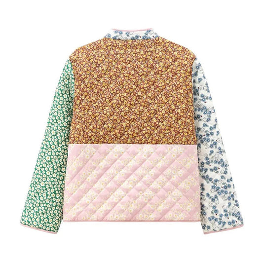 Floral Patchwork Patterned Coat Shop name