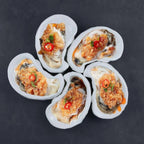 Oyster Shell Seafood Ceramic Serving Dish - Koda Store - Free Shipping