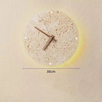 Creative Cave Stone Clock Wall Lamp Bedroom Living Room Background Wall Atmosphere Light Staircase Entrance Hotel Decor Lighting Shop name