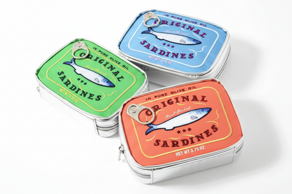 Canned Sardines Novelty Cosmetics Bag