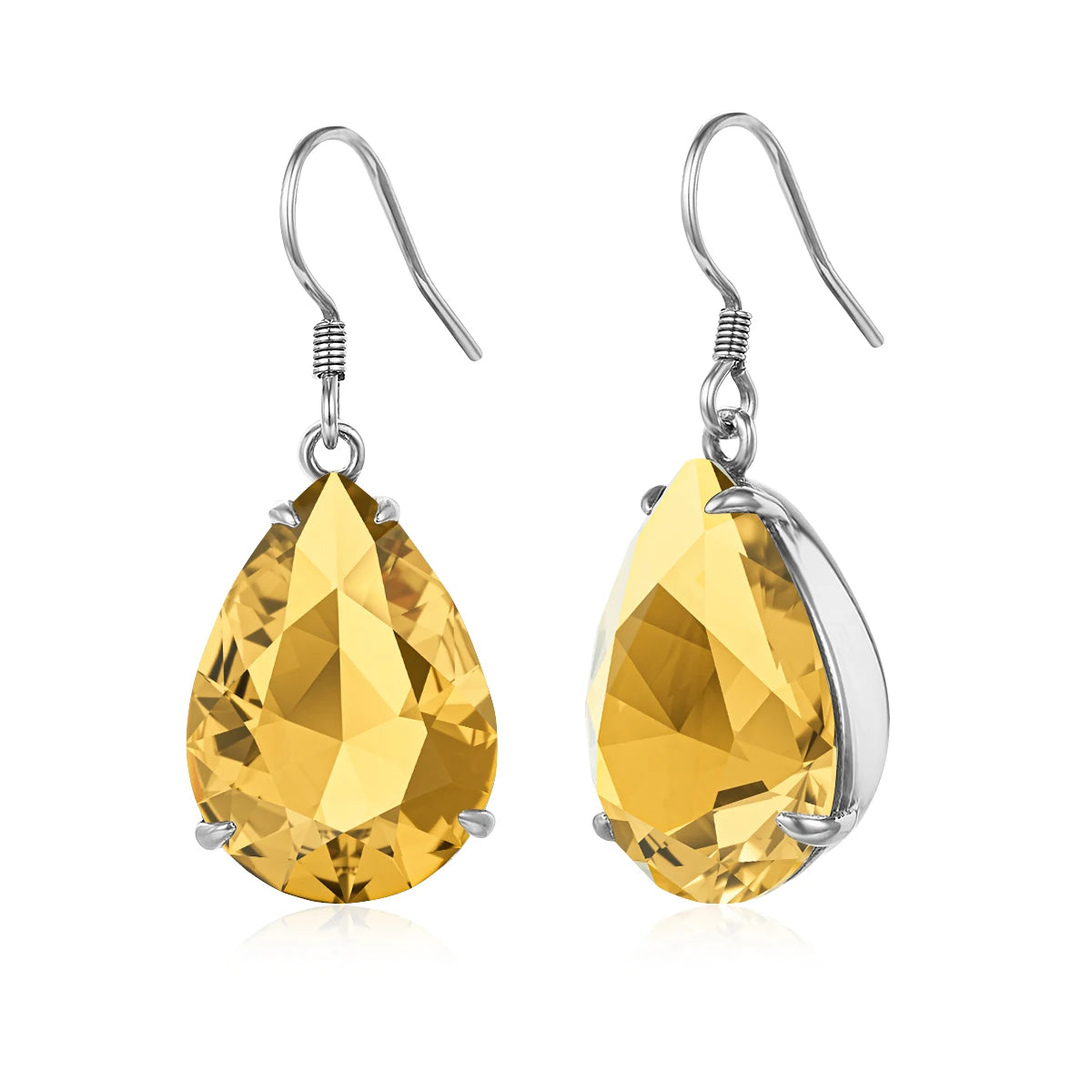Celestia Teardrop Earrings 925 Sterling Silver