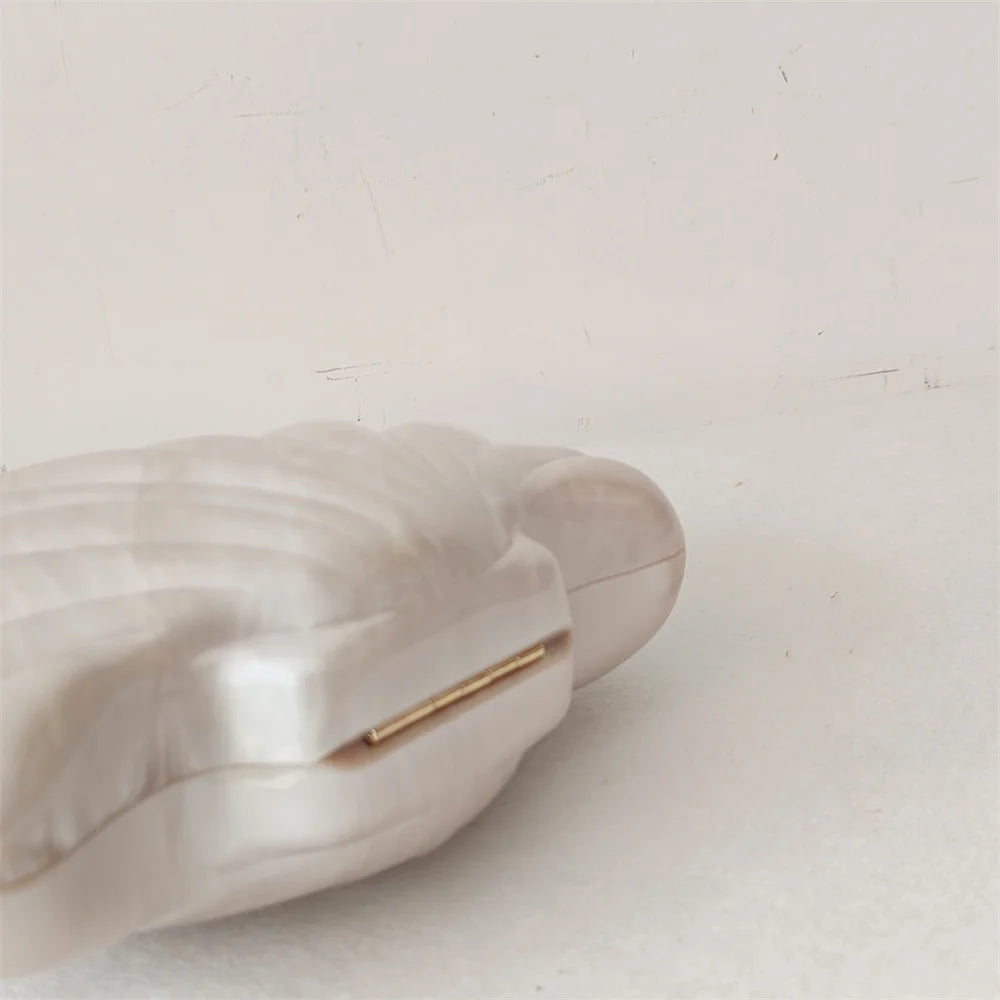 Female Shell Acrylic Box Clutches Lady Gift Evening Bag Party Prom Stones Handbags Luxury Women Wedding Bridal Clutch Purse Bag - Koda Store - Free Shipping