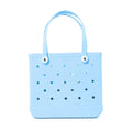 Beach Escape EVA Tote Bag in Light Blue - Medium - Koda Store - Free Shipping