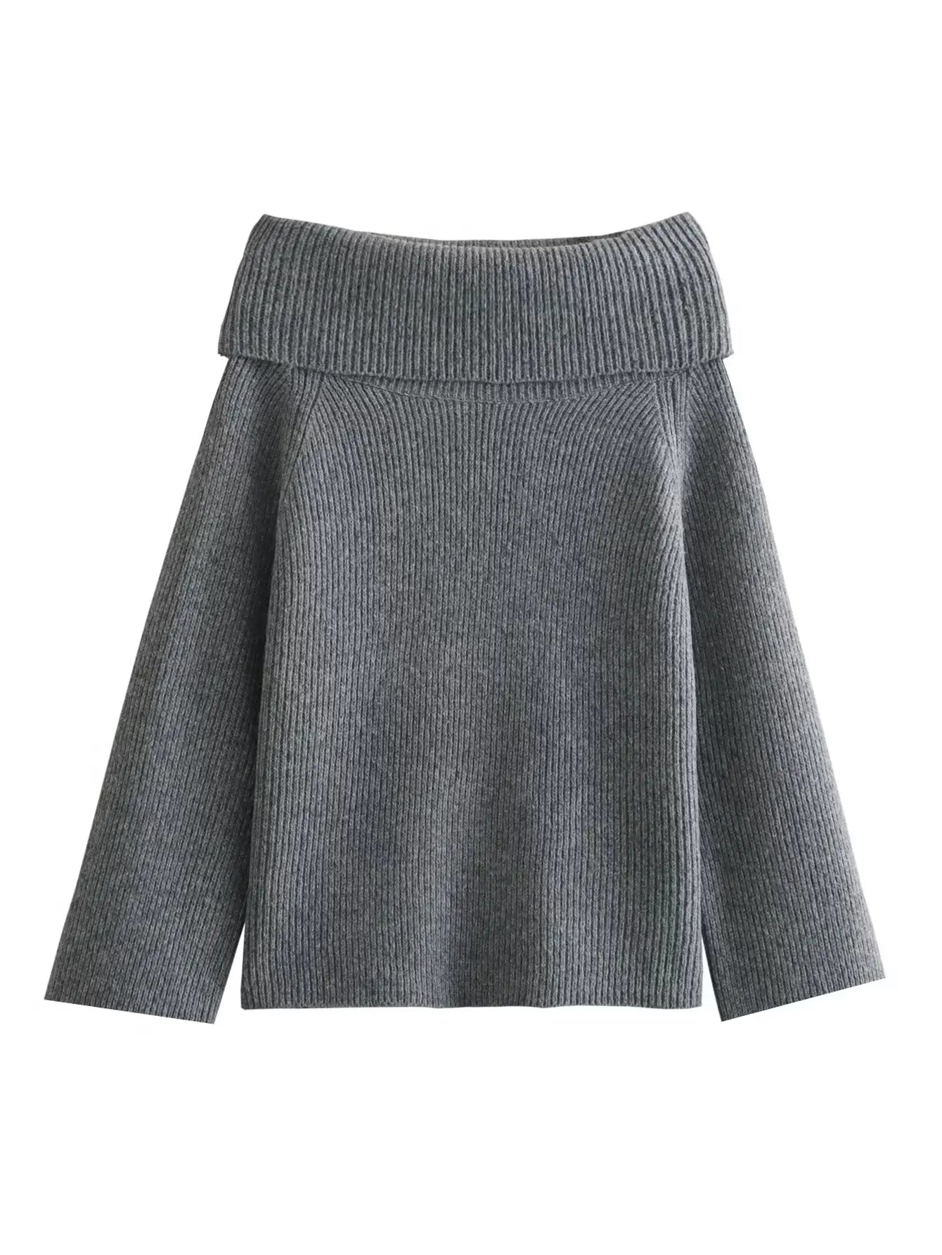 Mieka Off-Shoulder Knit Sweater - Koda Store - Free Shipping