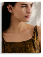 Petite Gold Cross Pendant Necklace