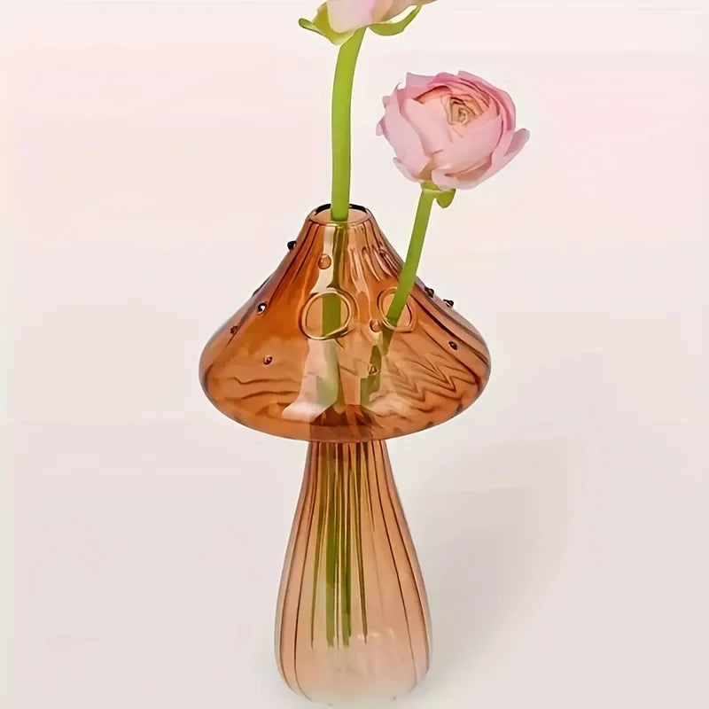 Fairy Mushroom Coloured Glass Vase - Koda Store - Free Shipping
