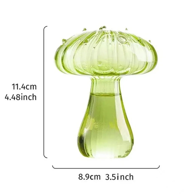 Fairy Mushroom Coloured Glass Vase - Koda Store - Free Shipping