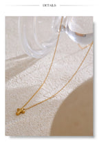 Petite Gold Cross Pendant Necklace