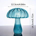 Fairy Mushroom Coloured Glass Vase - Koda Store - Free Shipping