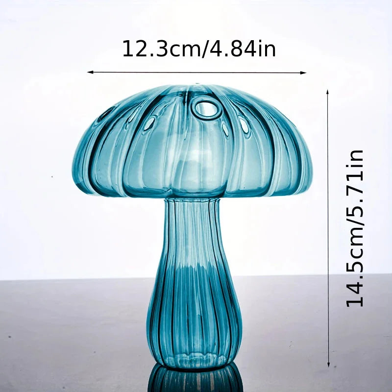 Fairy Mushroom Coloured Glass Vase - Koda Store - Free Shipping