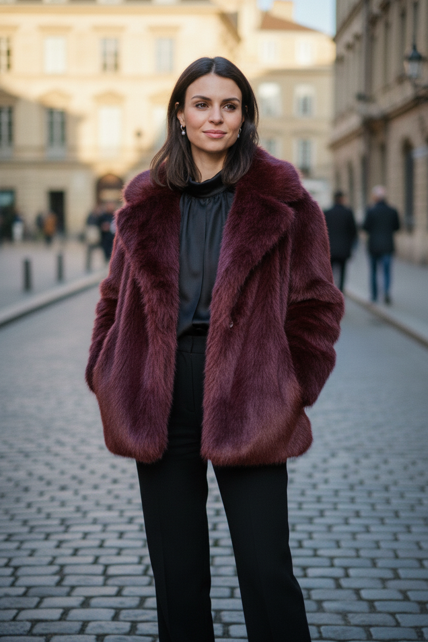 Alpine Plush Oversized Coat