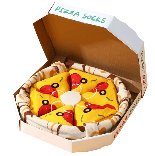 Pizza Box Socks 4 Pack Koda Fashion & Decor