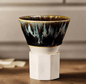 Retro Ceramic Espresso Cup with Base 190ml - Koda Fashion & Decor - Free Shipping