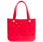 Red Waterproof EVA Beach Bag - Medium Koda Fashion & Decor