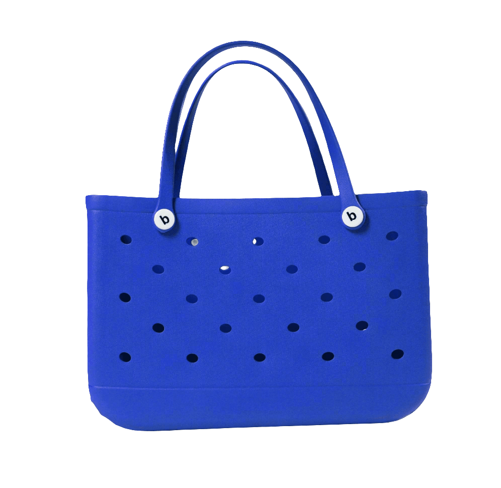 Royal Blue Waterproof EVA Beach Bag XL - Koda Fashion & Decor - Free Shipping