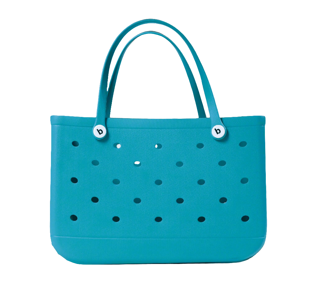 Turquoise Waterproof EVA Beach Bag XL - Koda Fashion & Decor - Free Shipping