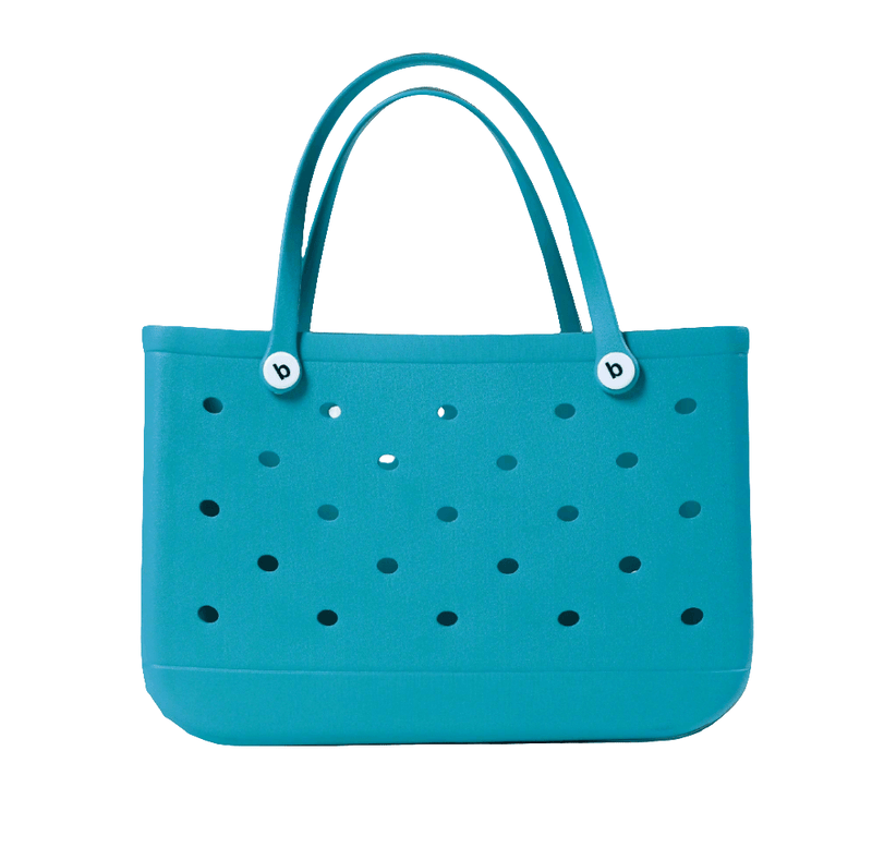 Beach Escape EVA Tote Bag in Turquoise - Extra Large - Koda Store - Free Shipping